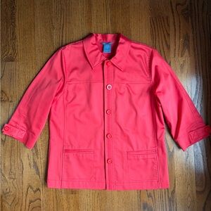 Koret Ladies Fuschia Pink Light Jacket. Size: 8 Medium